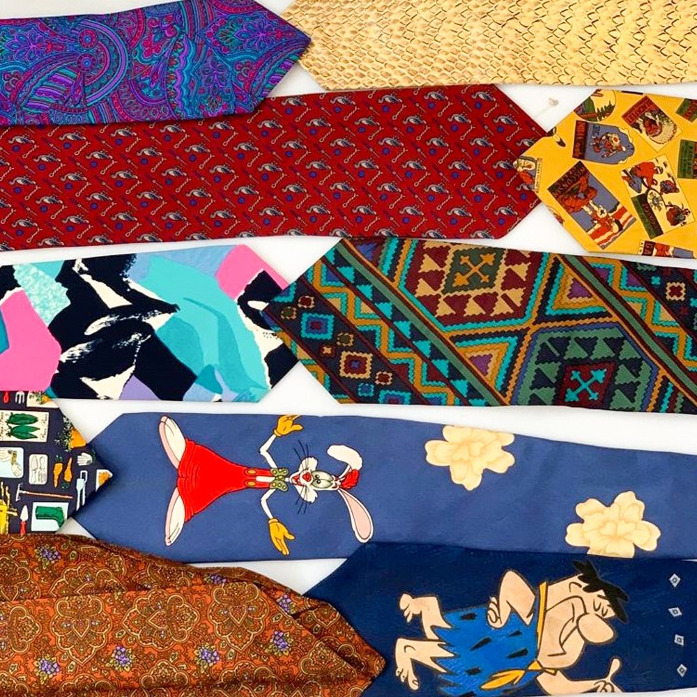 15/30 Pcs Unbranded Men's Ties - Italian Vintage Wholesale