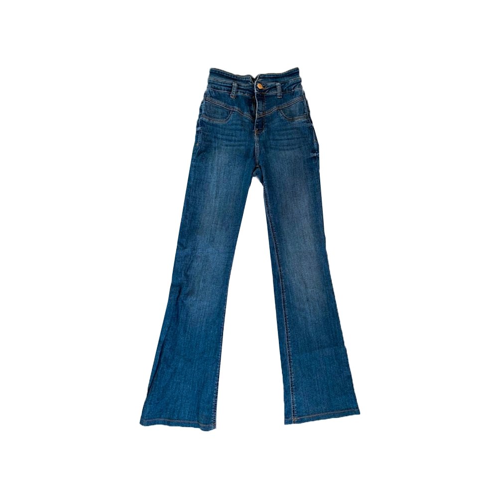 15/30 Pcs Women's Flare Trousers and Jeans - Italian Vintage Wholesale