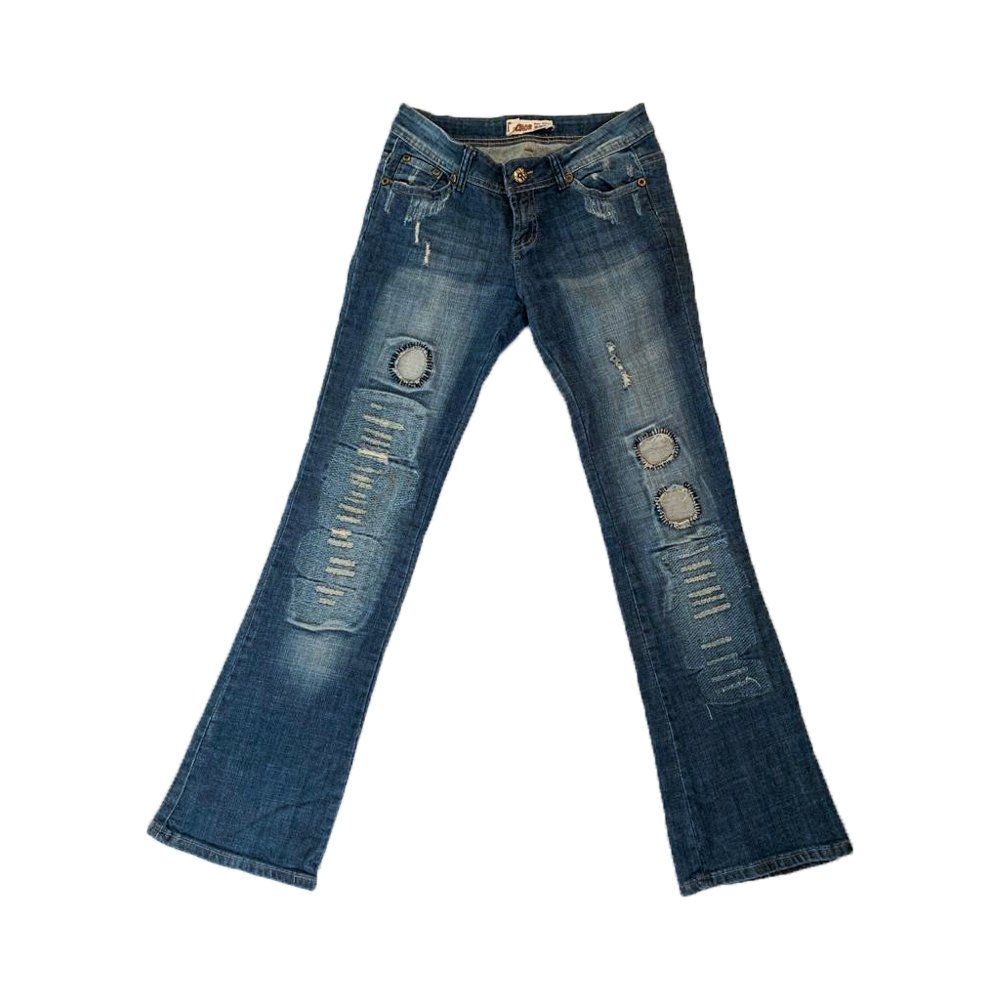 15/30 Pcs Women's Flare Trousers and Jeans - Italian Vintage Wholesale