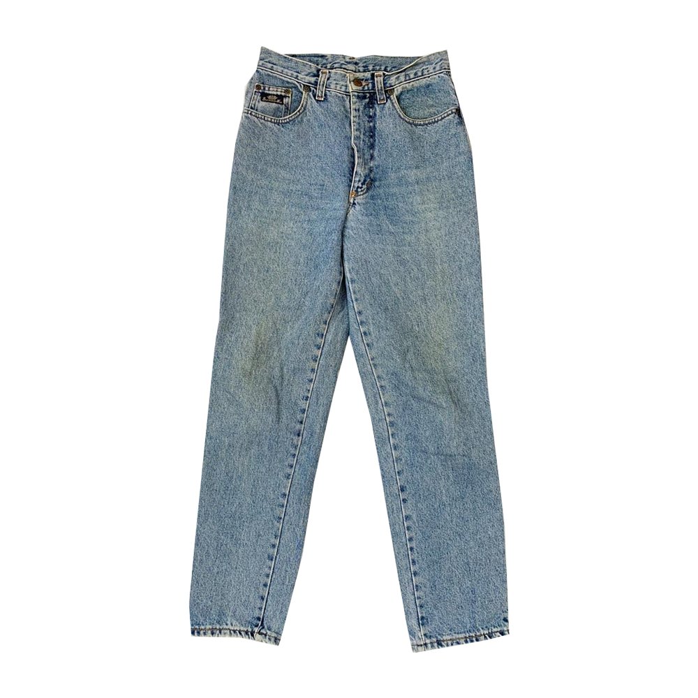 15/30 Pcs 80s High-waist Women's Jeans - Italian Vintage Wholesale