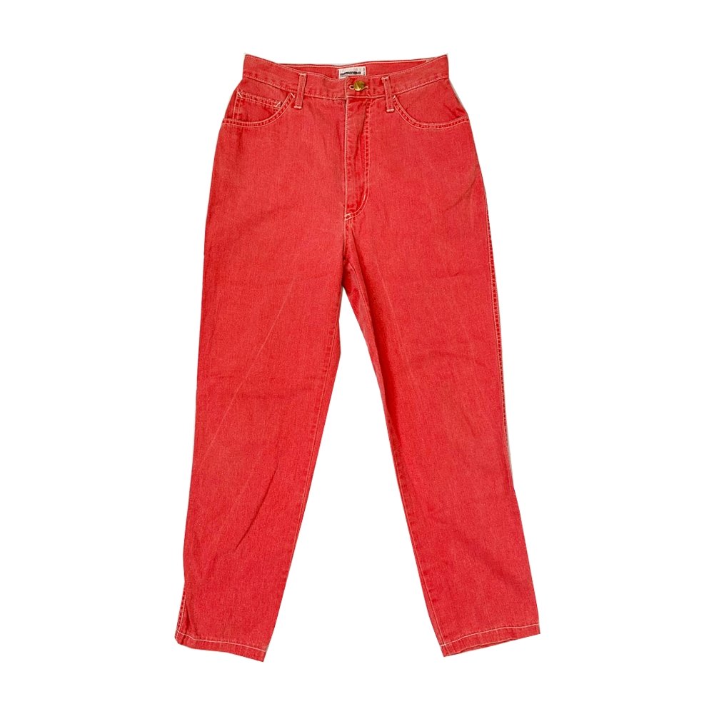 15/30 Pcs 80s High-waist Women's Jeans - Italian Vintage Wholesale