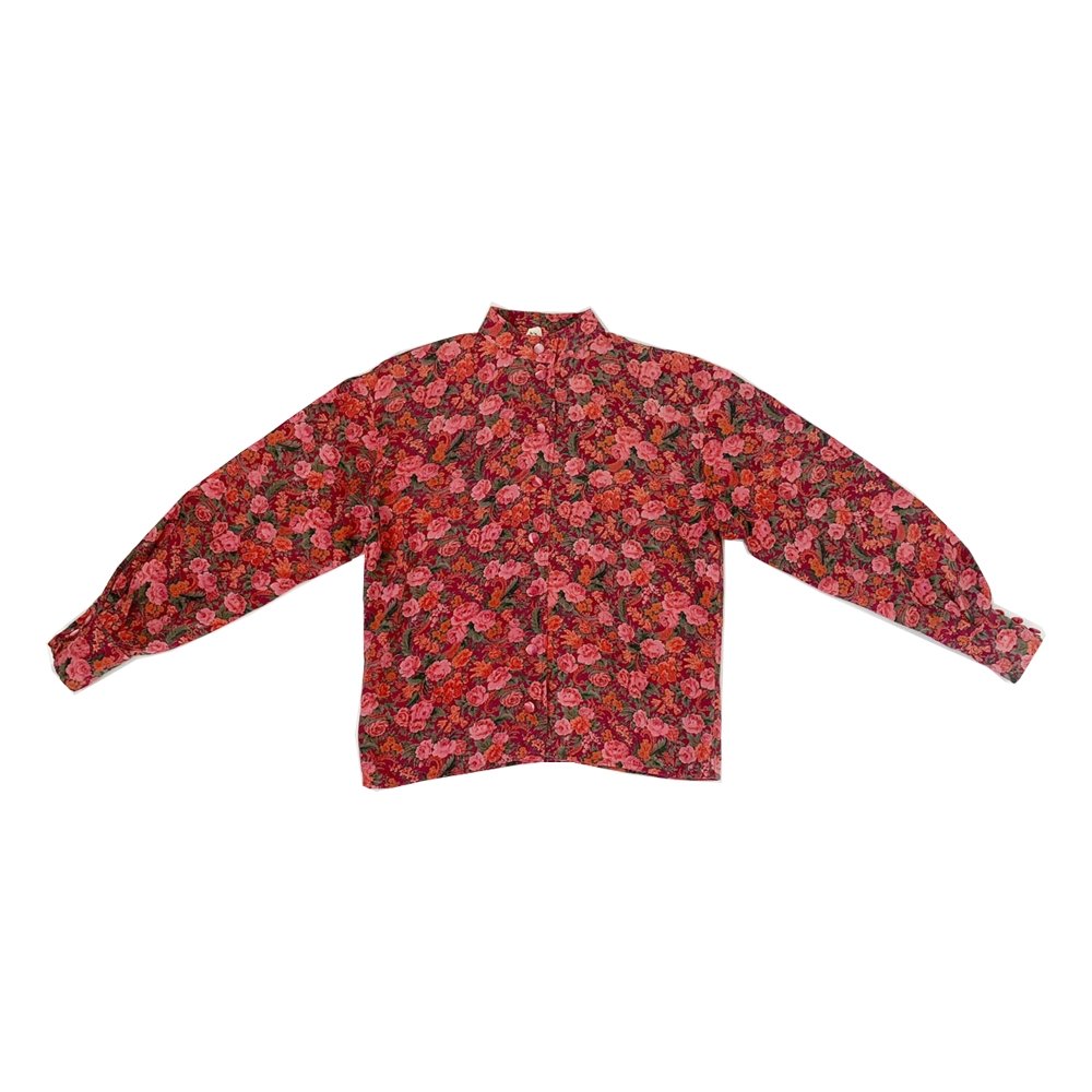 15/30 Pcs VINTAGE Woman Floral Shirts - Italian Vintage Wholesale