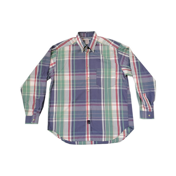 Vintage Striped, Check, and Solid Color Shirts for Men - KILO BOX