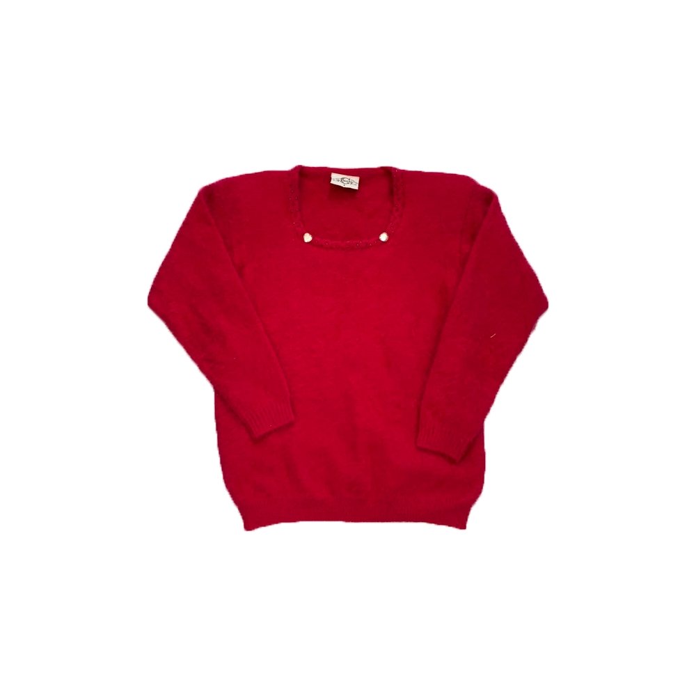 VINTAGE Solid Color Woman Jumper and Cardigan Mix Kilosale - Italian Vintage Wholesale
