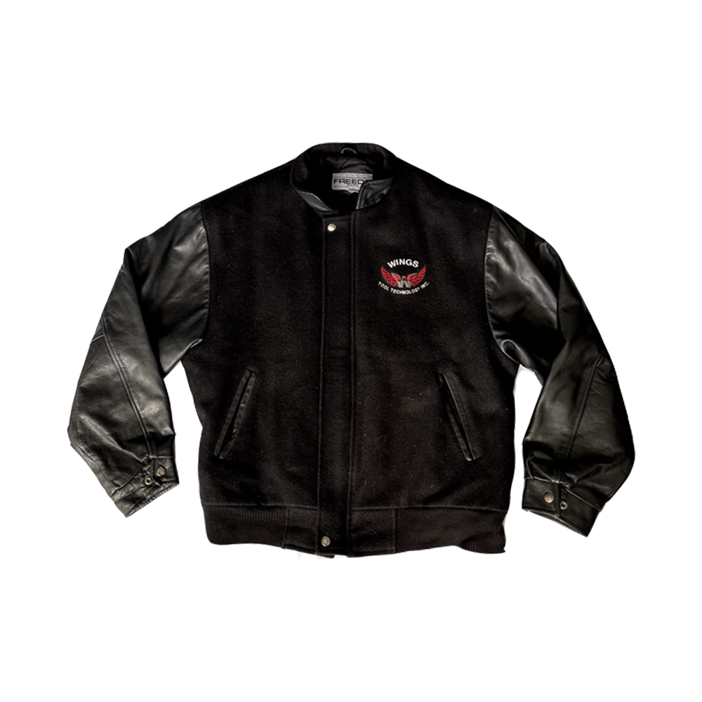 College Wool And Leather Usa Jacket By Units