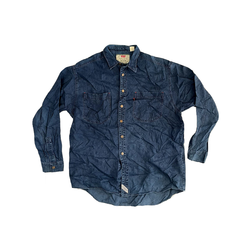 Men's Vintage And Brand Denim Shirts By Units