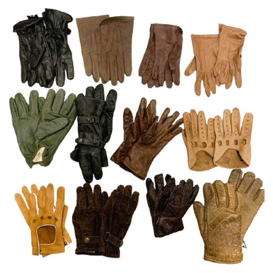 Leather Gloves Mix By Units