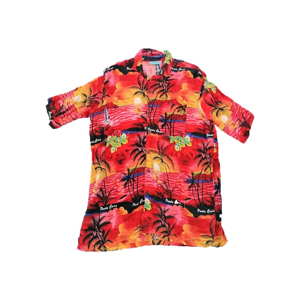 80s Shirts For Men 80's 90's Button Up Shirt Retro Neon Disco Shirt Funny Printed Shirt Party Beach Shirt 80s Outfit For Men In Dubai - UAE
