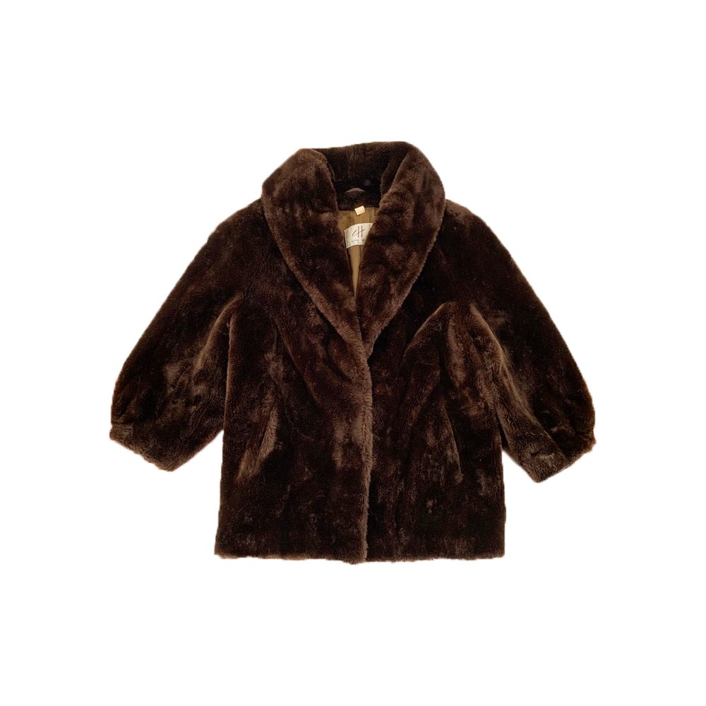 15/30 Pcs VINTAGE Woman Faux Fur Coat - Italian Vintage Wholesale