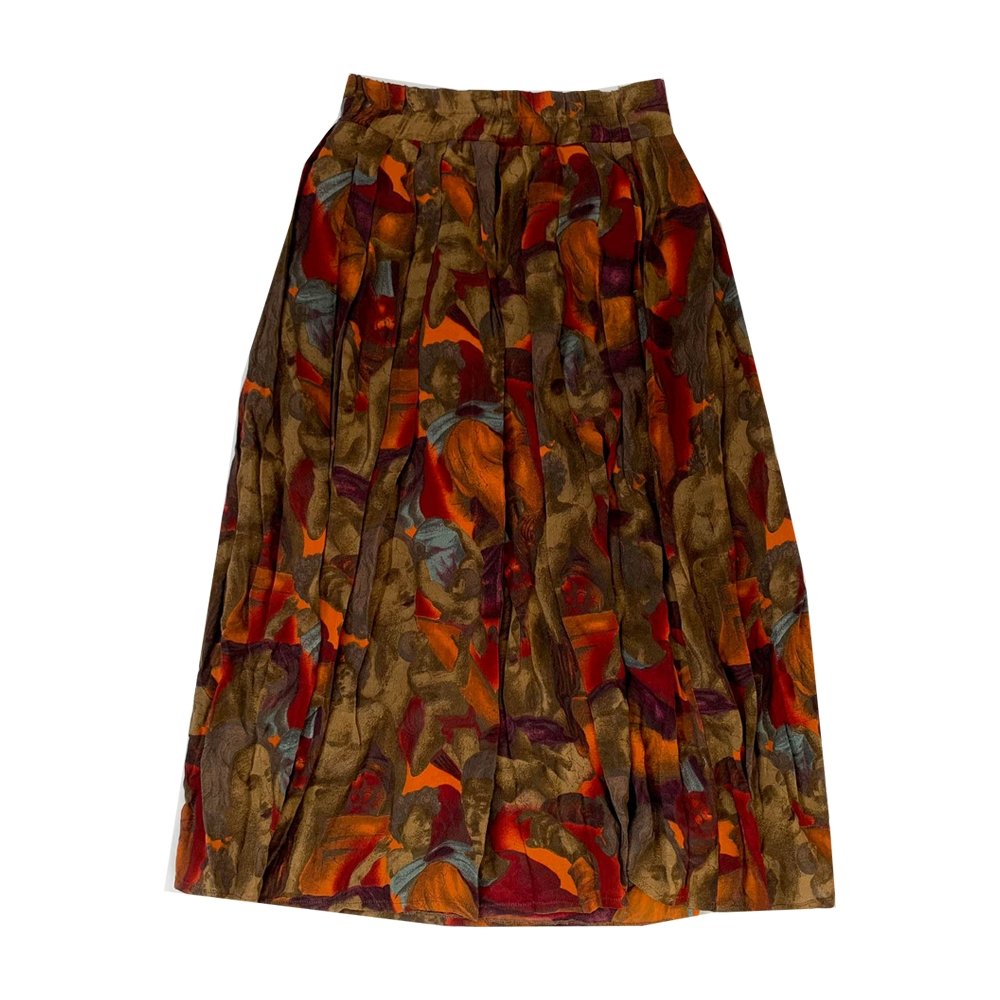 Vintage Sommer Frau SKIRT KILOSALE