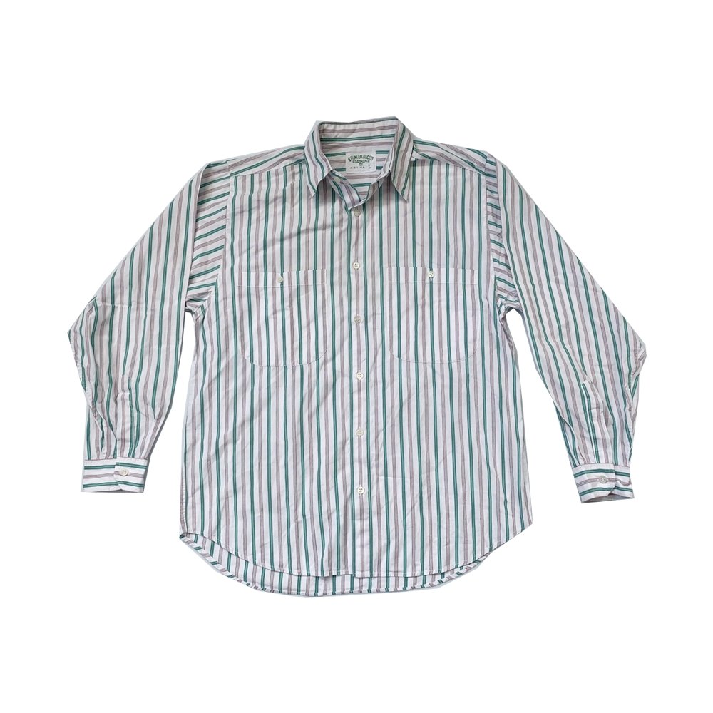 15/30 Pcs Man VINTAGE Striped Shirt - Italian Vintage Wholesale