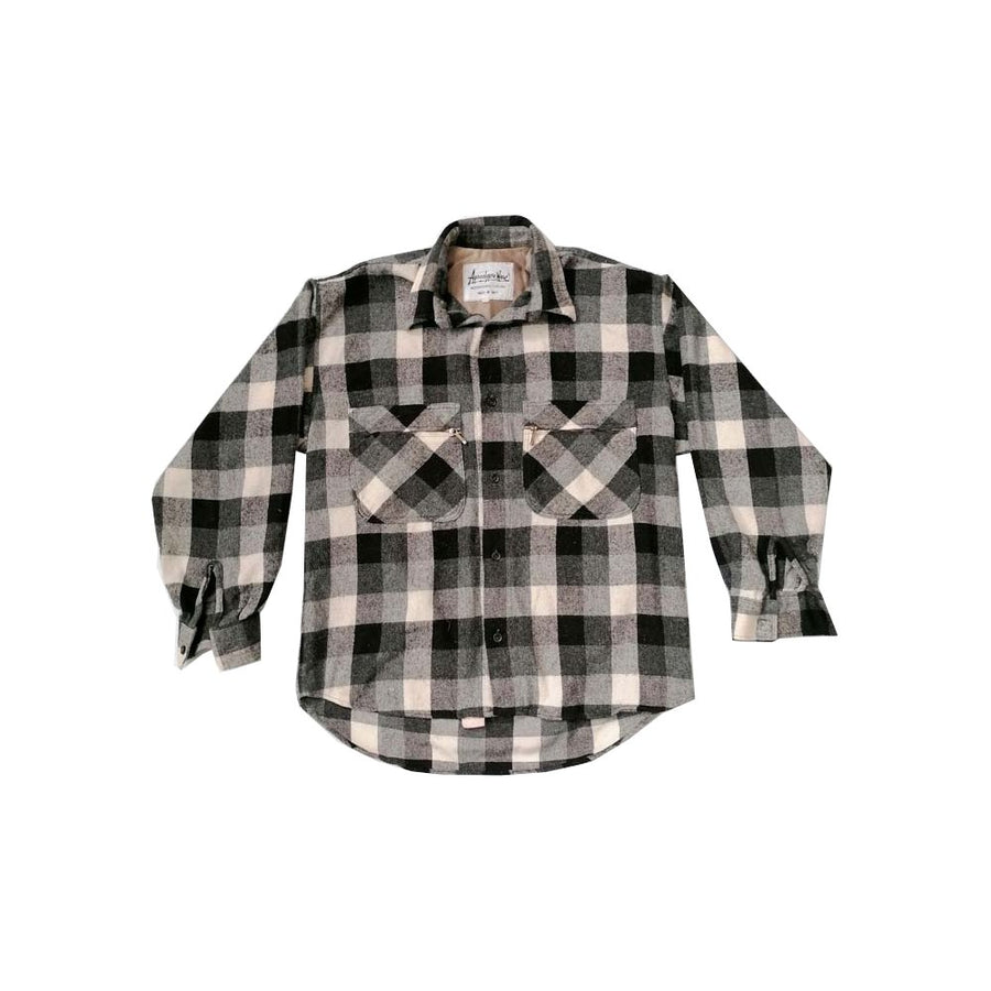 15/30 Pcs Vintage Heavy Flannel Man Shirts - Italian Vintage Wholesale