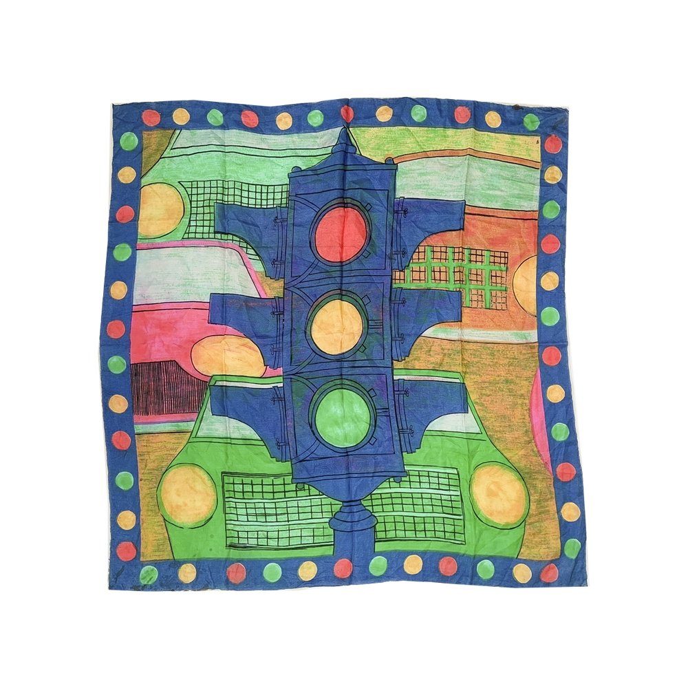 15/30 Pcs VINTAGE Silk Foulard - Italian Vintage Wholesale