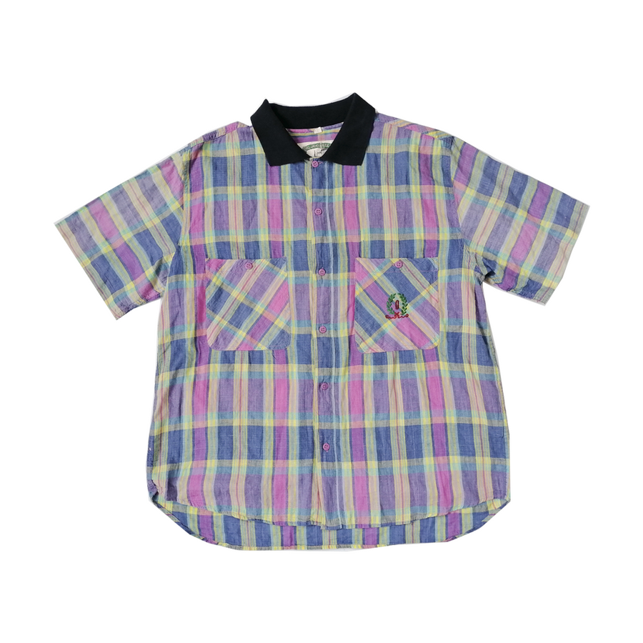 Chemises à rayures, à carreaux et à couleurs unies VINTAGE pour hommes par x kilos